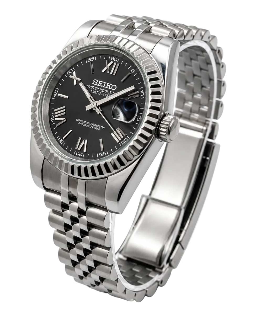 Seiko DateJust - Jet Black