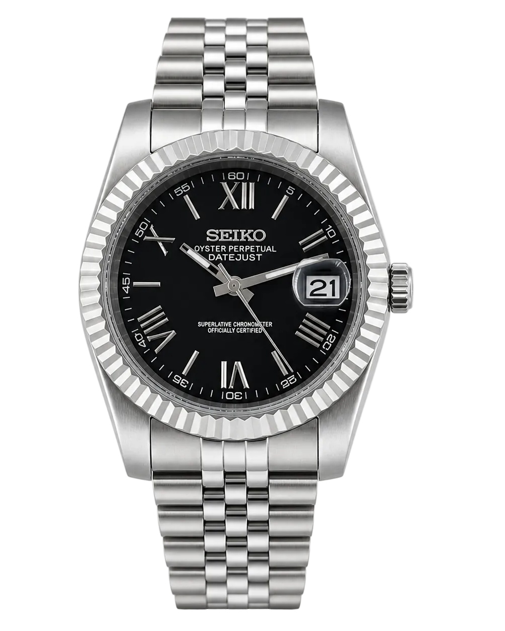 Seiko DateJust - Jet Black