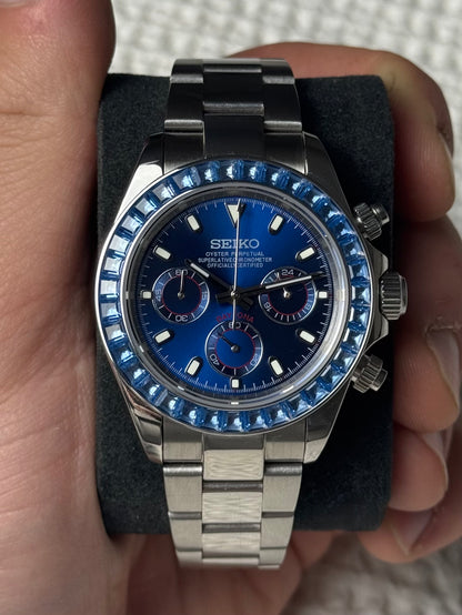 Seiko Daytona - Blue Crystal