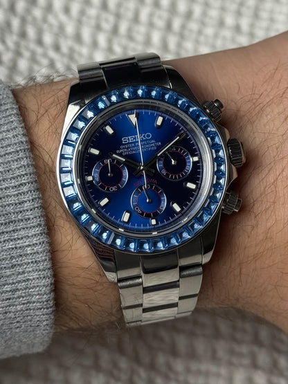 Seiko Daytona - Blue Crystal