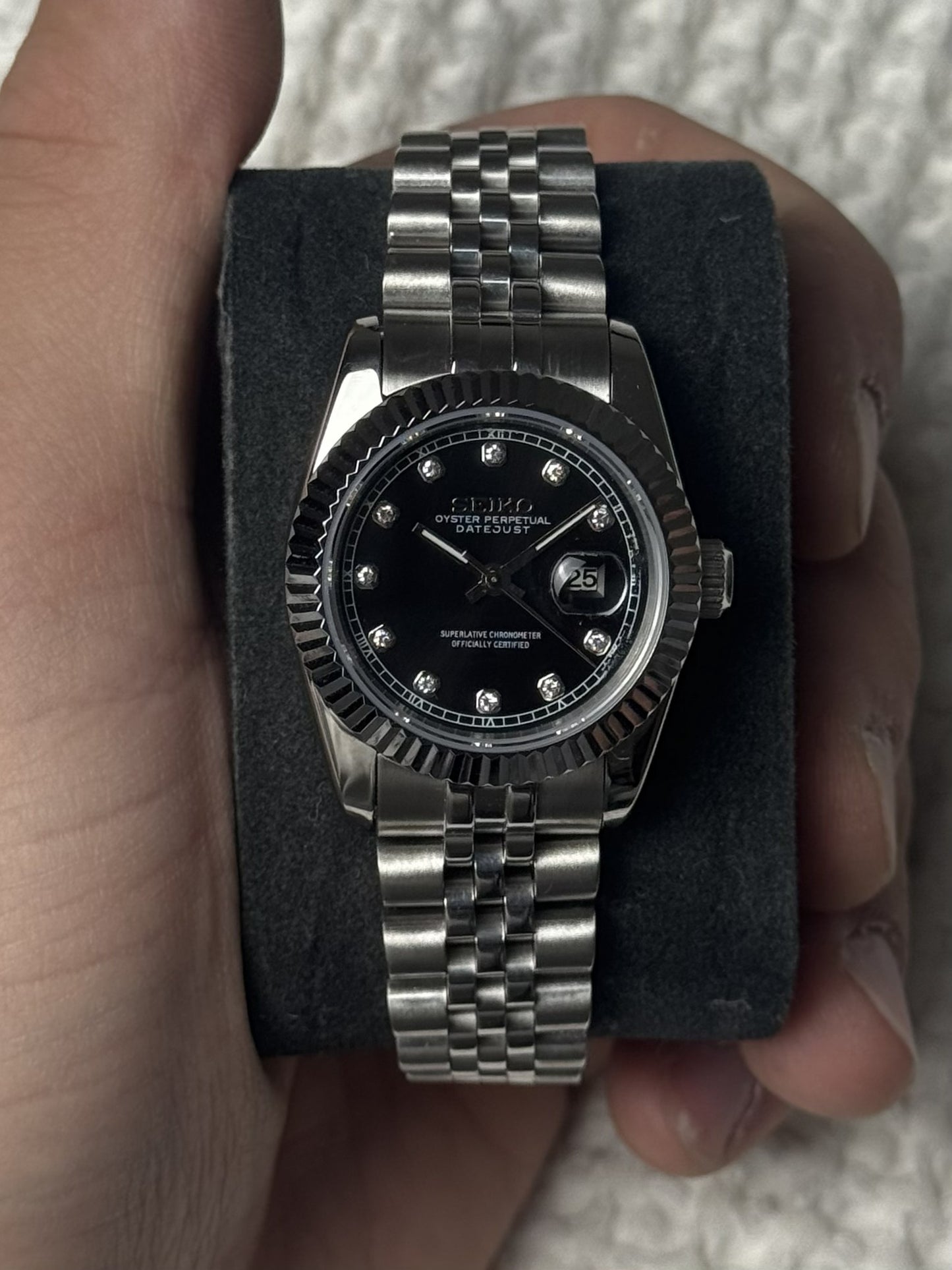Seiko Datejust - Black Crystal (Women's)