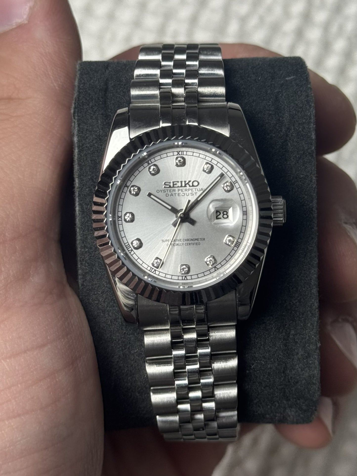 Seiko Datejust - White Crystal (Women's)