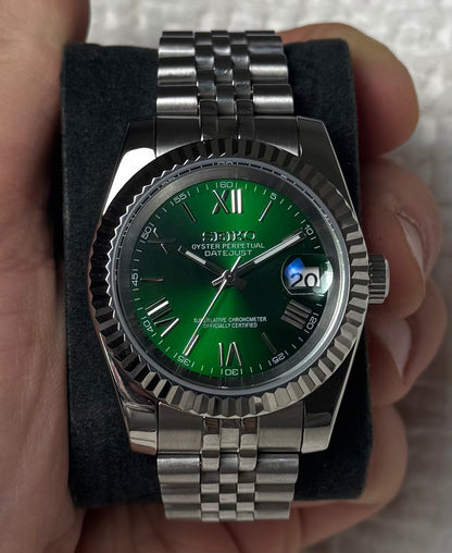 Seiko Datejust - Emerald Green