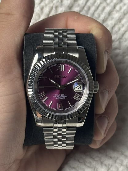 Seiko Datejust - Purple