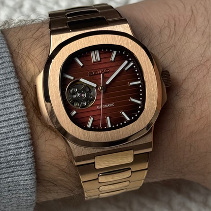 Seiko Mod Nautilus - Rose Gold