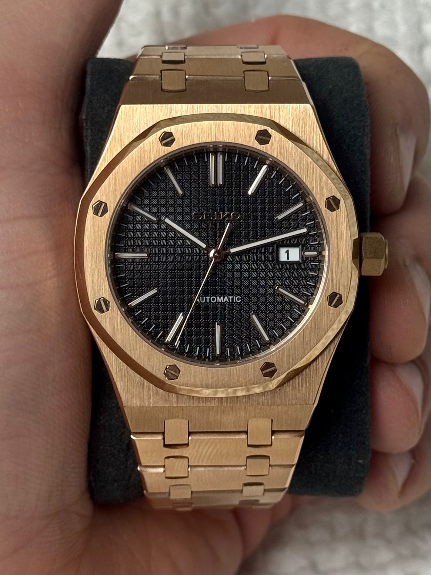 Seiko Royal Oak - Rose Gold