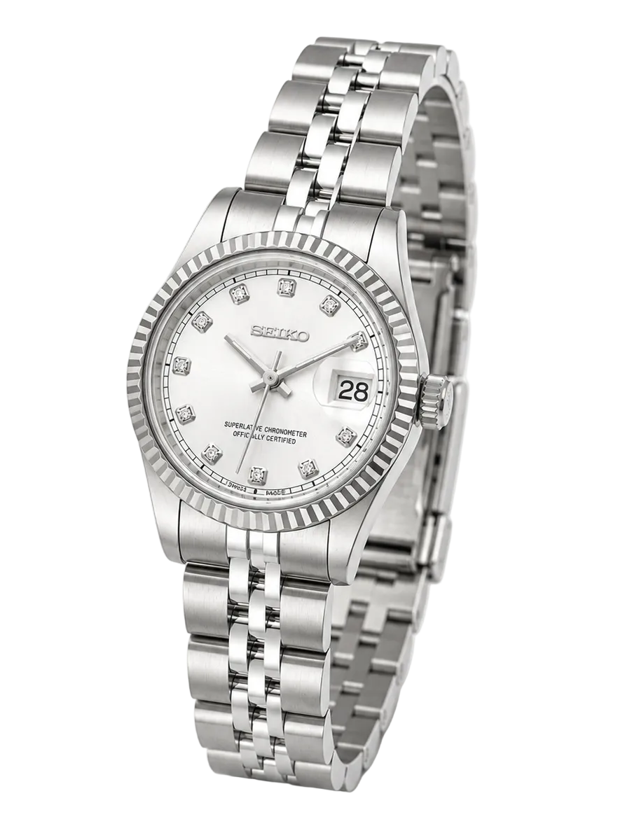 Seiko Datejust - White Crystal (Women's)