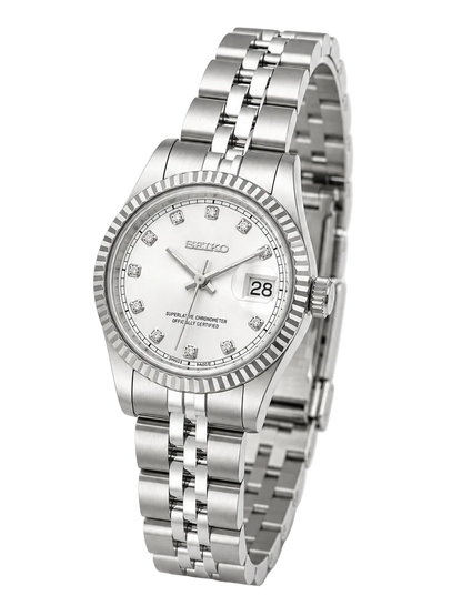 Seiko Datejust - White Crystal (Women's)