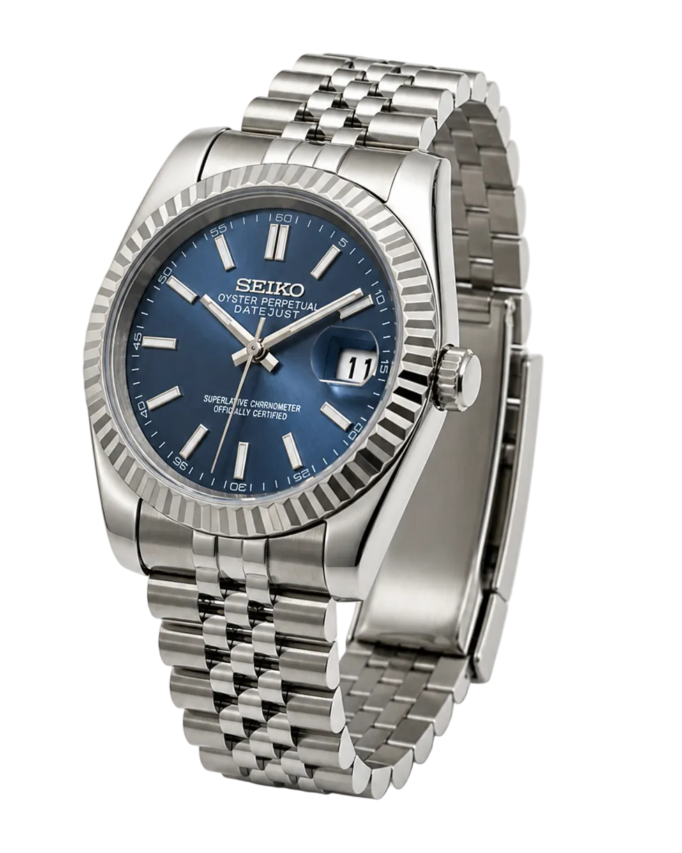 Seiko Datejust - Navy Blue