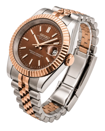 Seiko Datejust - Two Tone Rose Gold
