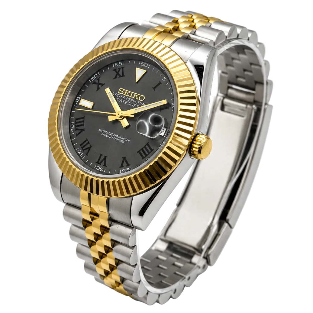 Seiko Datejust- Two Tone Gold Wimbledon