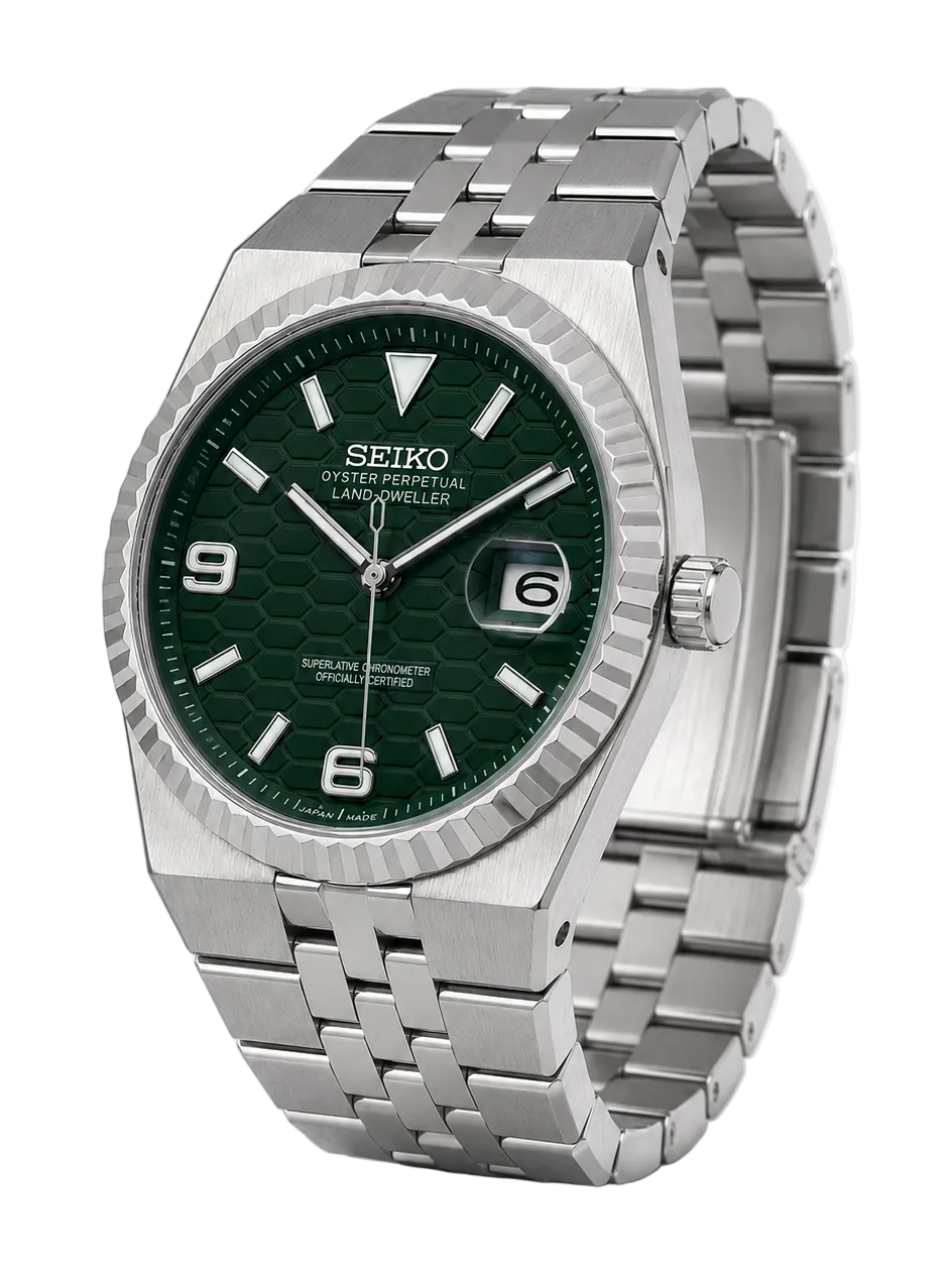 Seiko Land Dweller - Green