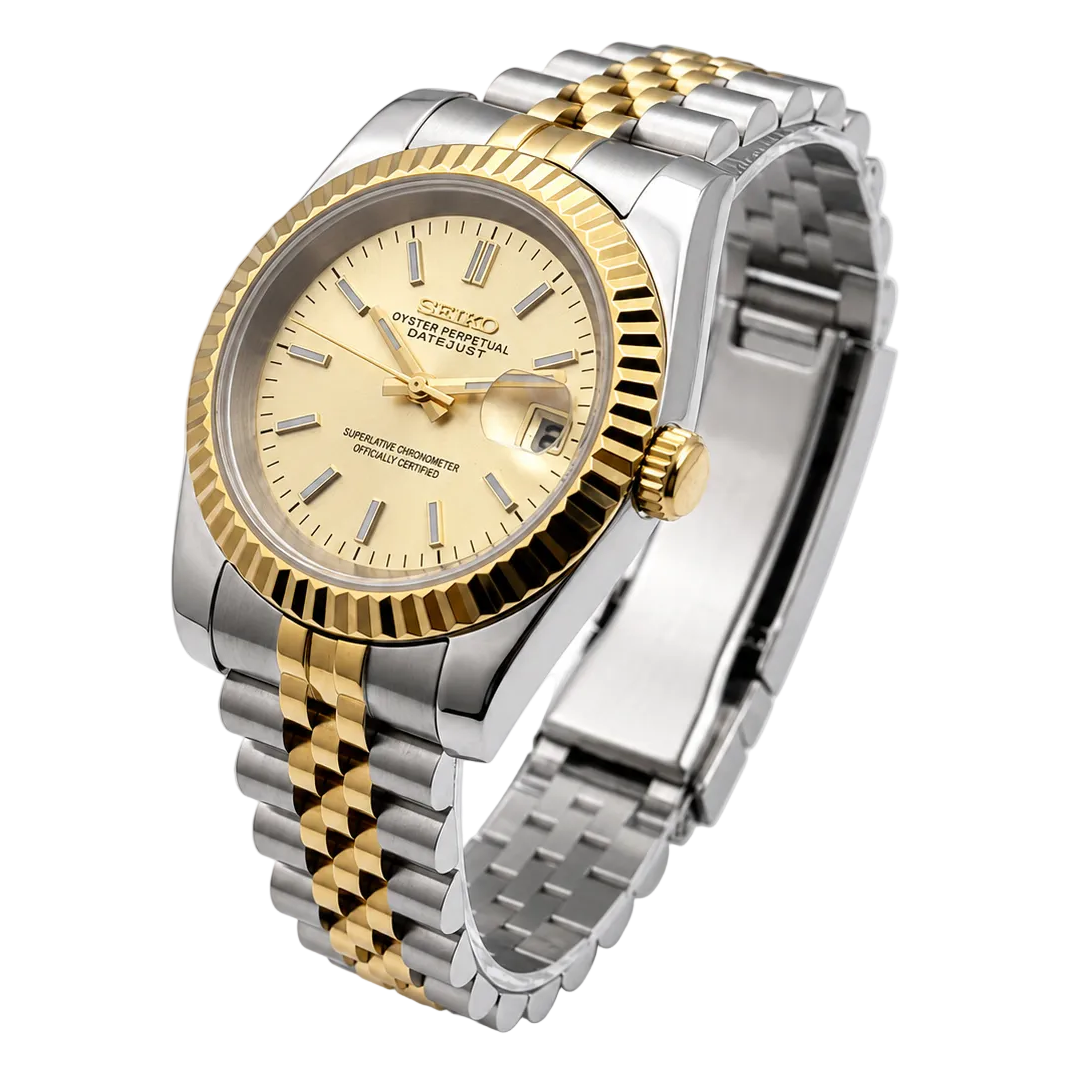 Seiko Datejust - Two Tone Gold