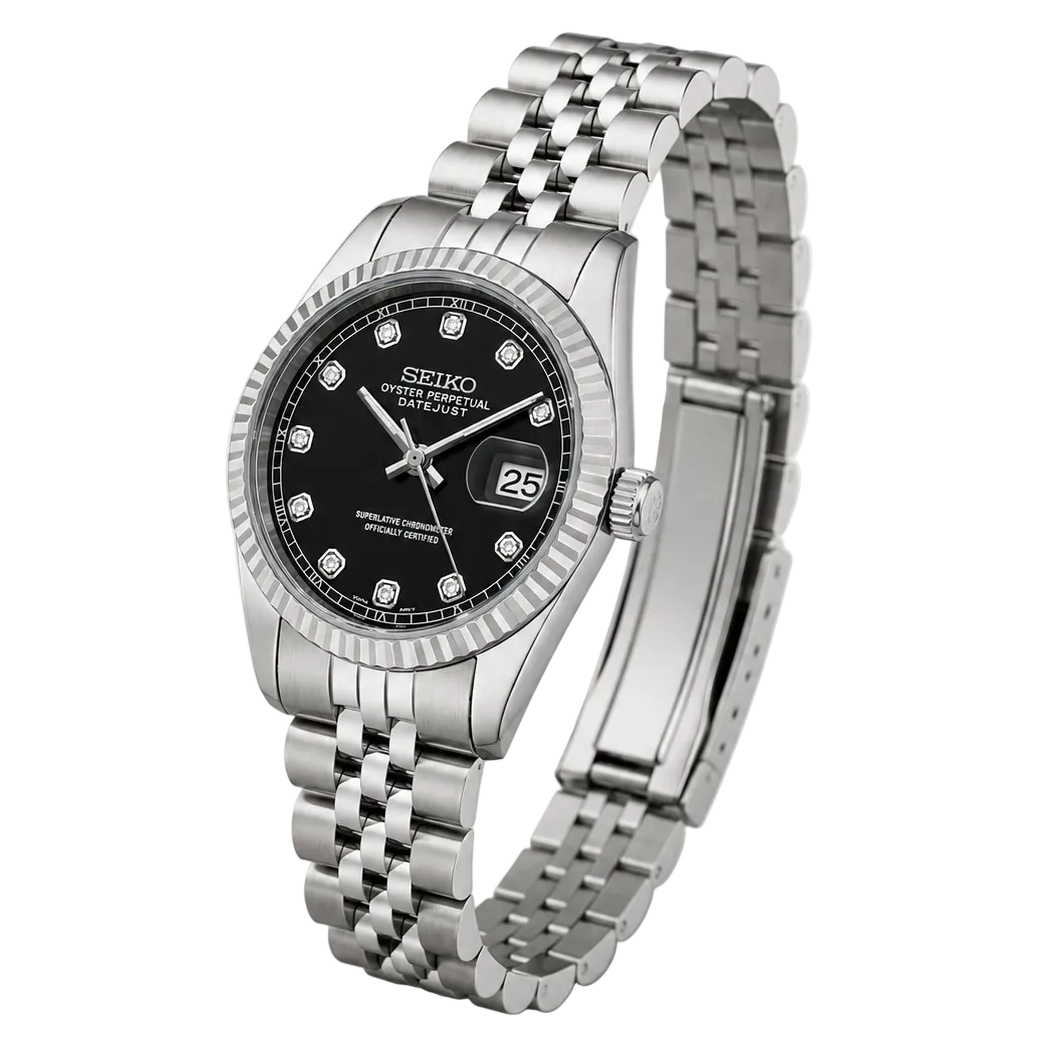 Seiko Datejust - Black Crystal (Women's)