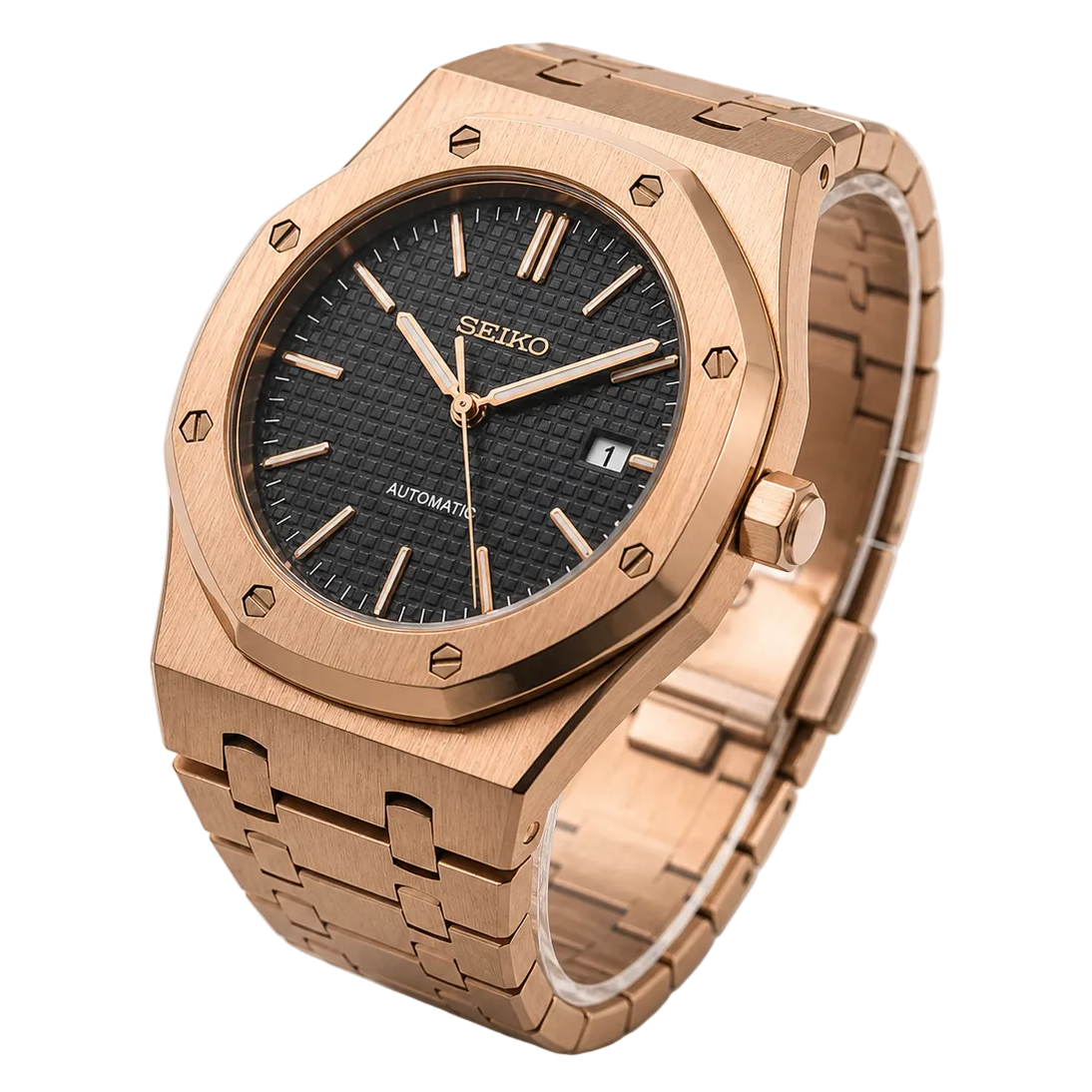 Seiko Royal Oak - Rose Gold