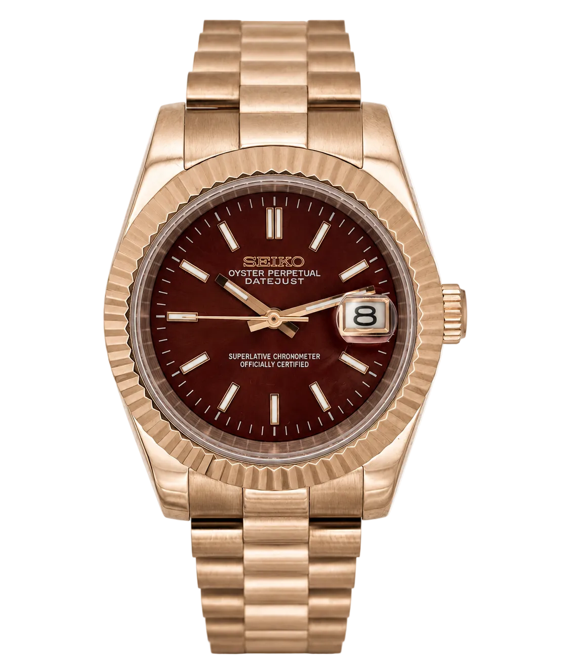 Seiko Datejust - Rose Gold