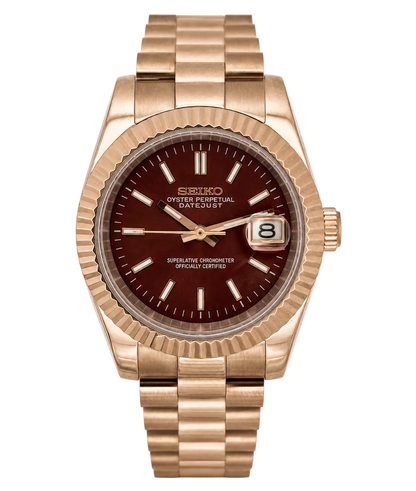 Seiko Datejust - Rose Gold