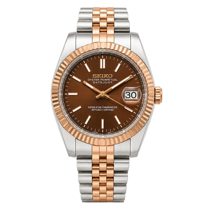 Seiko Datejust - Two Tone Rose Gold