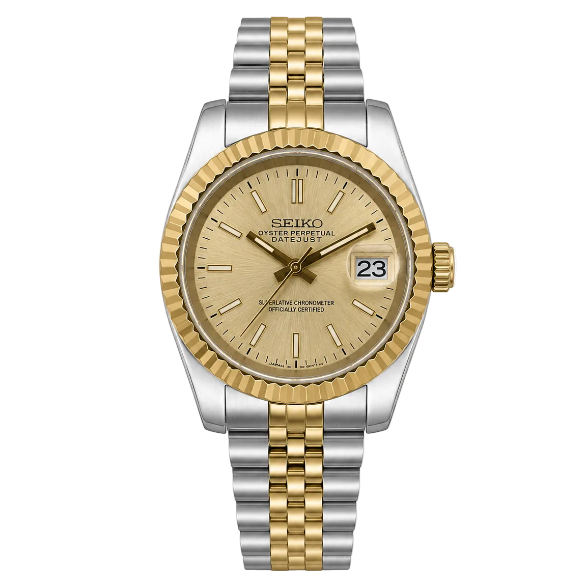 Seiko Datejust - Two Tone Gold