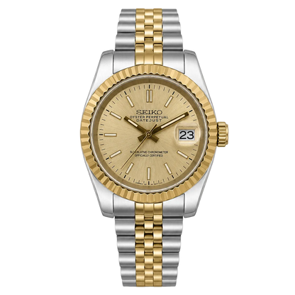 Seiko Datejust - Two Tone Gold