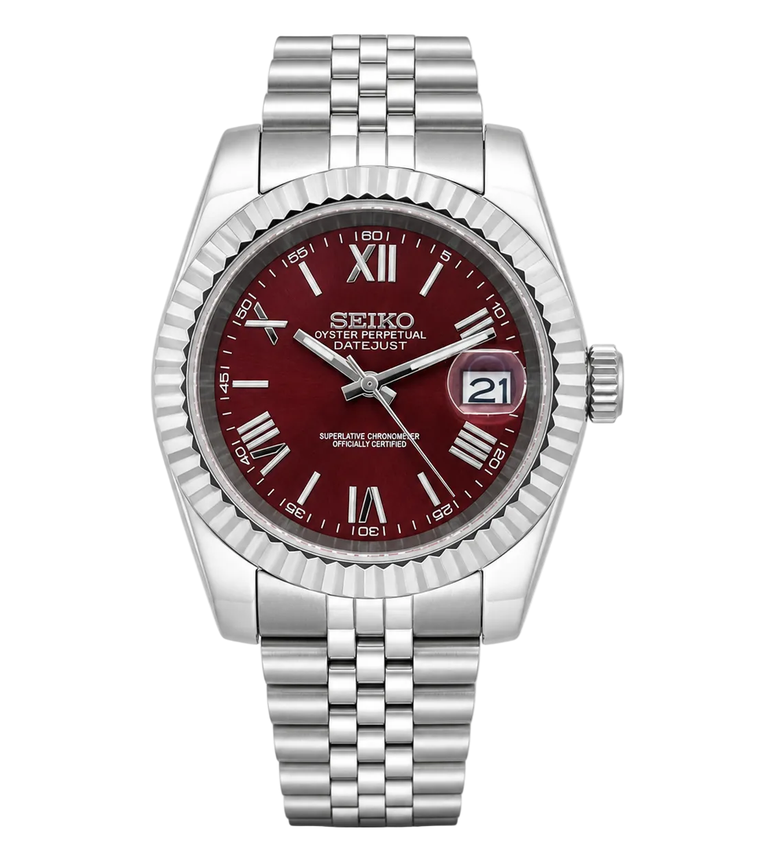 Seiko Datejust - Cherry Red