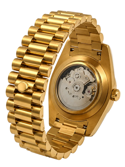 Seiko Mod Datejust - Gold