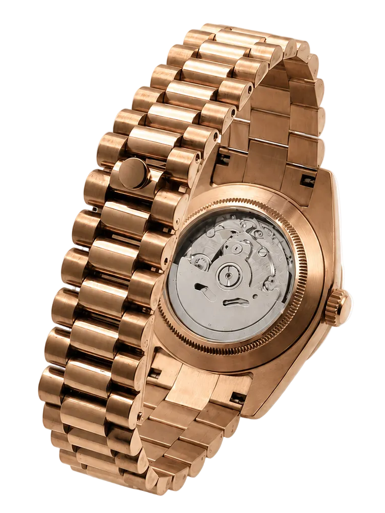 Seiko Mod Datetjust - Olive Rose