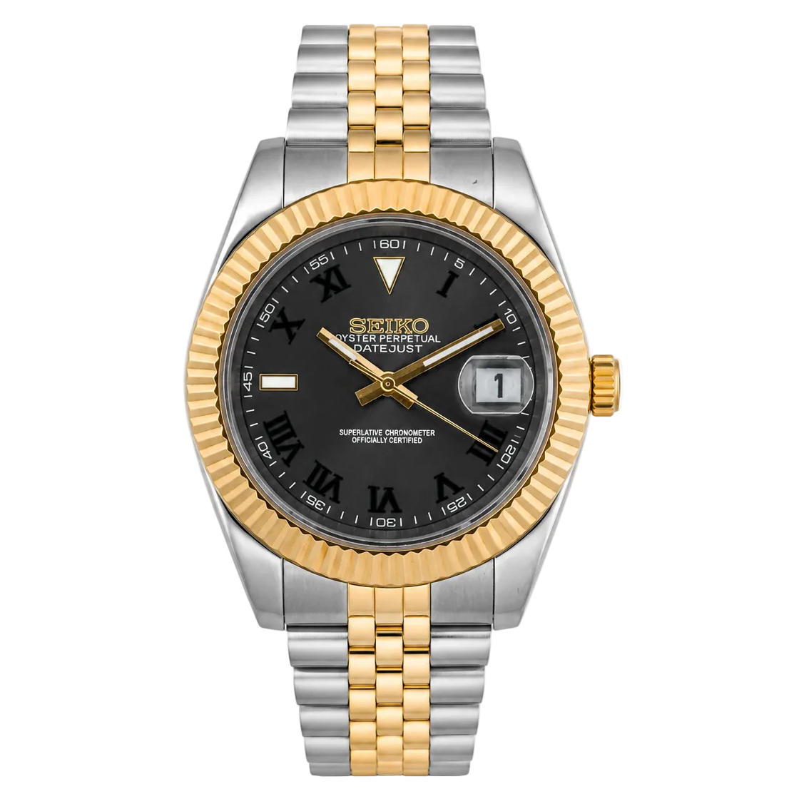 Seiko Datejust- Two Tone Gold Wimbledon