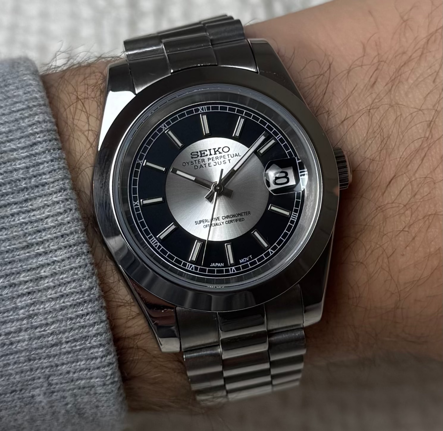 Seiko Datejust - Tuxedo