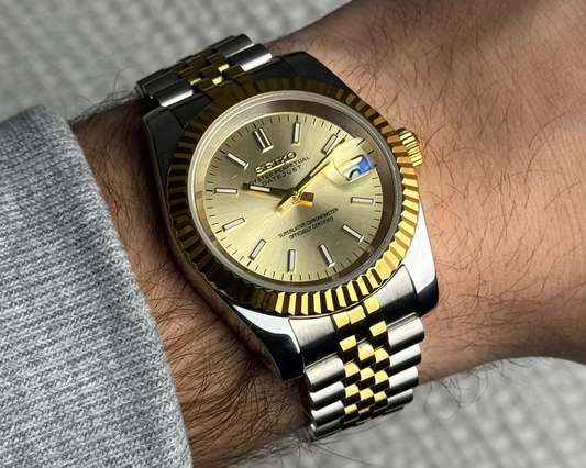 Seiko Datejust - Two Tone Gold