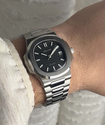 Seiko Mod Nautilus - Black