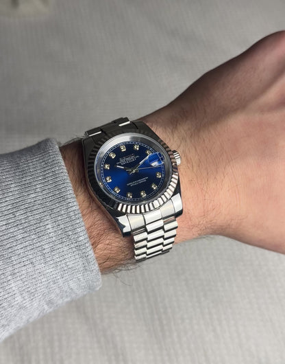 Seiko Datejust - Blue Crystal