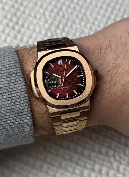 Seiko Mod Nautilus - Rose Gold