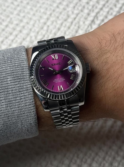 Seiko Datejust - Purple