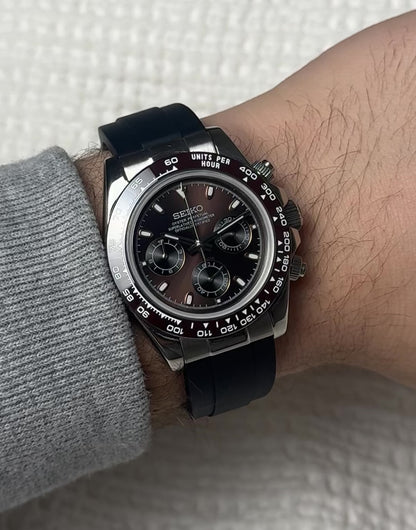 Seiko Daytona - Burgundy